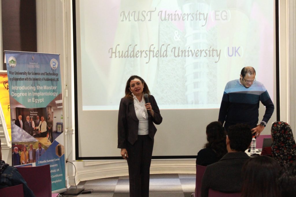 The First Scientific Day at The British Council Egypt for The Orientation of The Masters of Implantology in collaboration with Huddersfield University